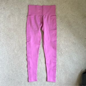Set Active seamless leggings pink size small